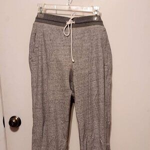 Mens XL Light Gray Sweat Pants Unbranded  Drawstring Close Banded Waist Casual